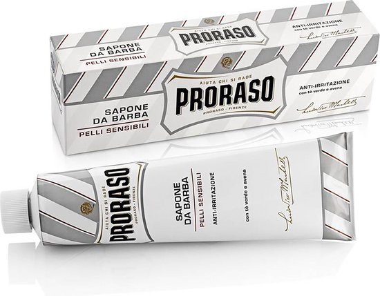 Proraso - White Shaving Soap In A Tube - 150 gram