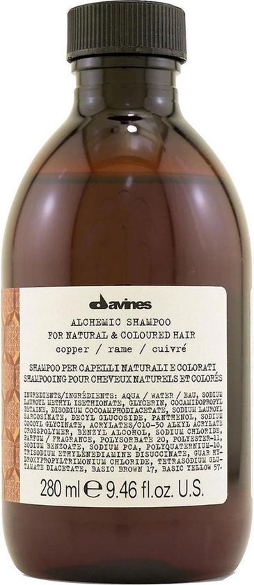 Niet-permanente Kleurshampoo Davines Alchemic Cooper 250 ml