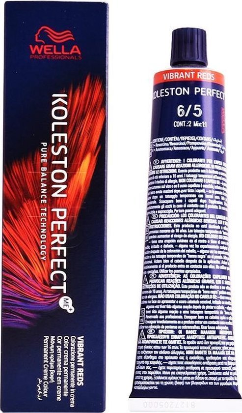 Wella Professionals Koleston Perfect Me+ - Haarverf - 6/5 Vibrant Reds - 60ml