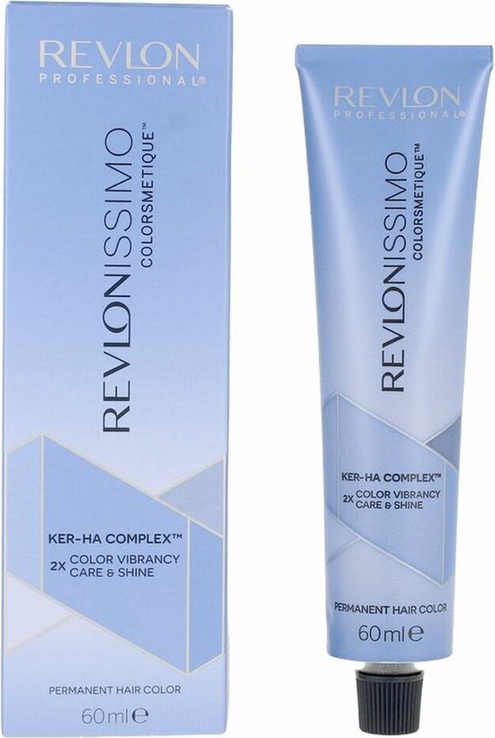 Permanente Kleur Revlon Revlonissimo Colorsmetique High Coverage N 8.12 Blond 60 ml