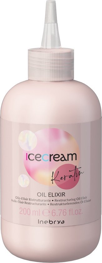 Ice Cream Keratin Oil Elixir - Rekonstrukn Olejov Srum Na Bzi Keratinu 200ml