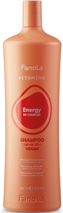 Fanola - Vitamins - Energizing - Shampoo - 1000 ml
