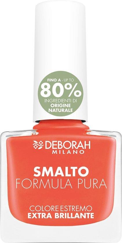 Deborah Milano Formula Pura nagellak 8,5 ml Oranje Glans