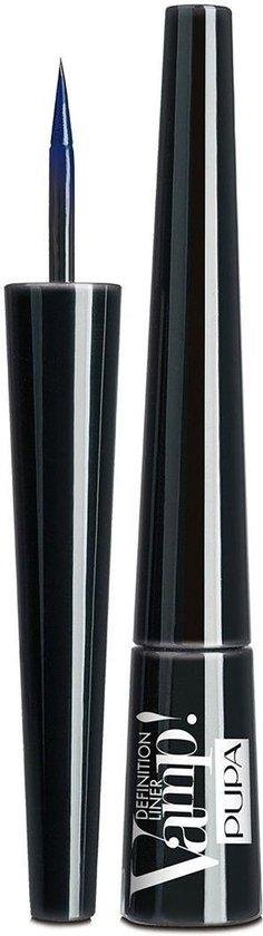 PUPA Vamp! Definition Eyeliner 300 Deep Blue Matt_#2A3F78