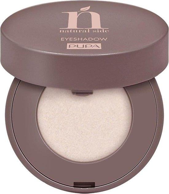 PUPA Oogschaduw Eye Make-Up Natural Side Compact Eyeshadow 003 Silky White