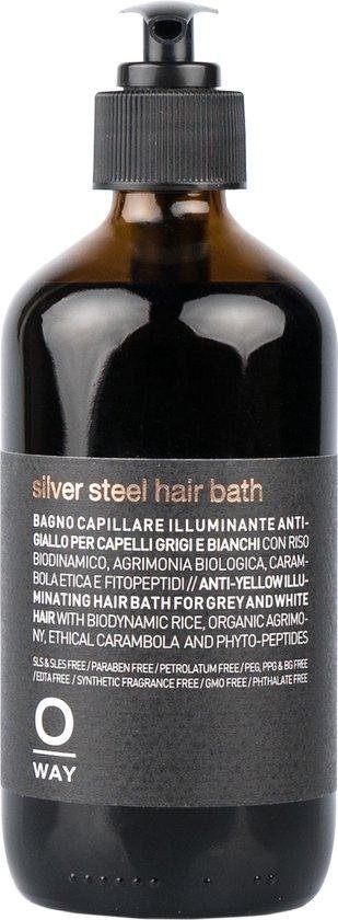 Oway Men - Silver Steel Hair Bath