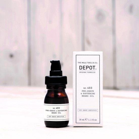 Depot 403 pre-shave&softening beard oil sweet almond 30ml