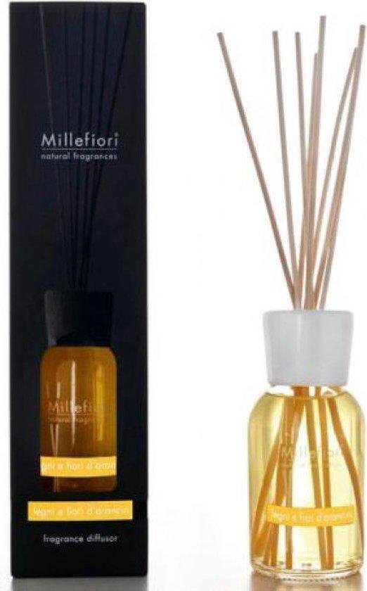 Millefiori Milano Geurstokjes 100 ml - Legni e Fiori d'Arancio