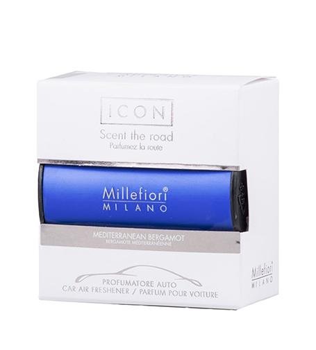 Millefiori Icon Mediterranean Bergamot Car Air Freshener