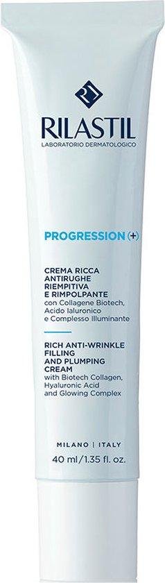 Rilastil Progression(+) Rich Plumping And Anti-wrinkle Cream 40 Ml