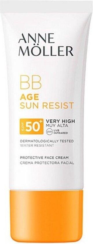Hydraterende Gezichtscrme ge Sun Rerist BB Cream Anne Mller (50 ml) SPF 50+