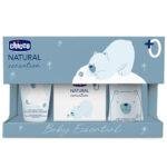Chicco Natural Sensation Toiletry & Bath Set 3 Pieces