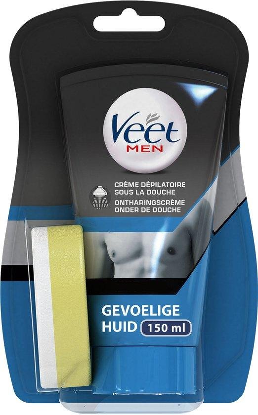 Veet - Ontharingscreme - Man - Gevoelige Huid - In Shower - 150 ml