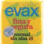 Normaal Maandverband zonder vleugels Fina & Segura Evax (16 uds)