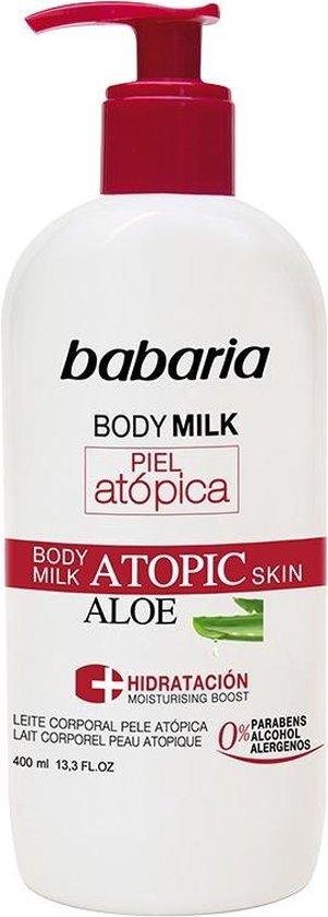 Babaria Aloe Vera Atopic Skin Body Milk 0% 400ml