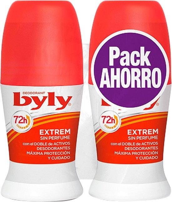 Byly Extrem Roll On Deodorant 2x50ml