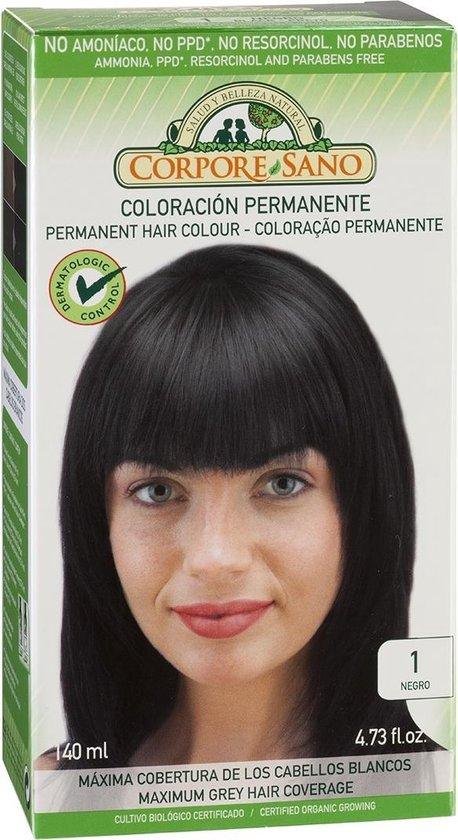 Corpore Tinte 1 Negro 140ml Bio