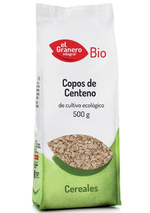 Granero Copos Centeno Bio 500g
