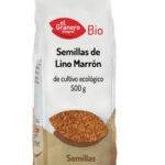Granero Semillas De Lino Marrn Bio 500g Tostadas