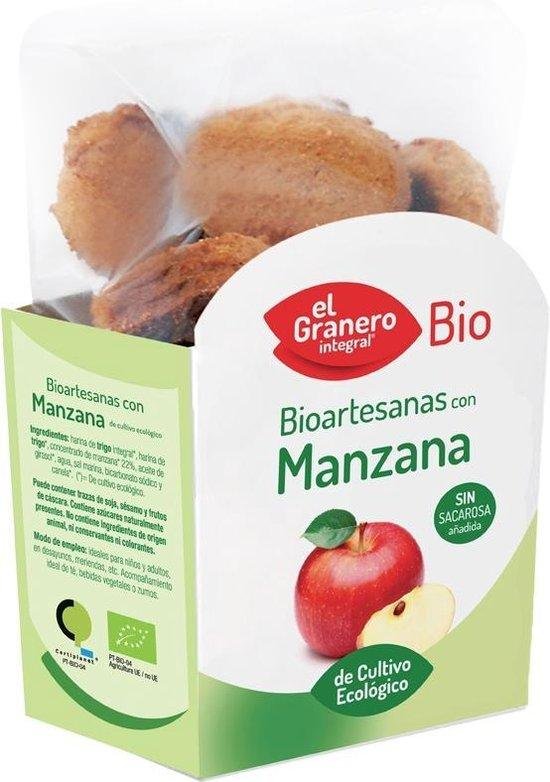 Granero Galletas Artesanas Con Manzana Bio 250g