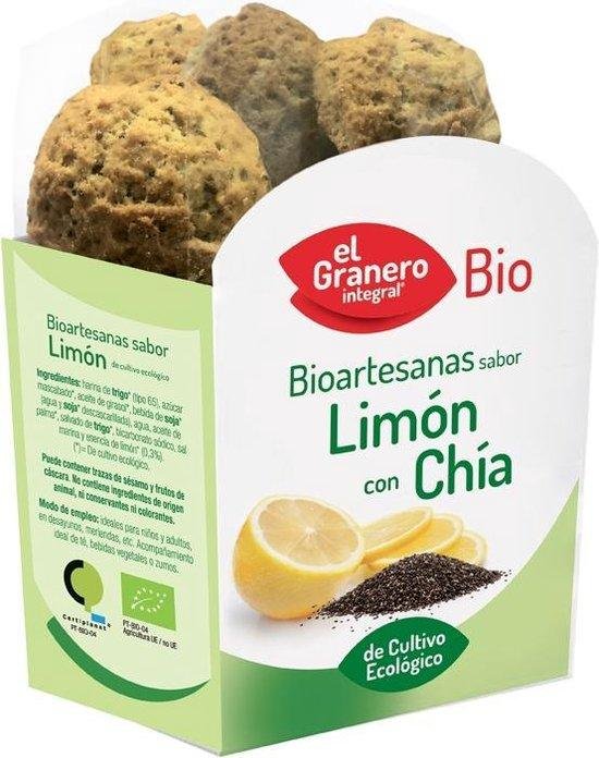 Granero Galletas Artesanas Sabor Limon Con Chia 250g