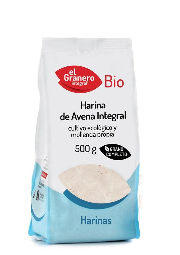 Granero Harina Avena Integral Bio 500g