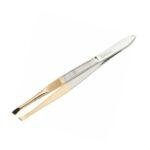 Eurostil Punta Dorada Pinza De Depilar 8cm 1un