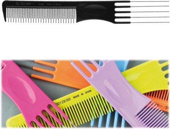 Eurostil Puas Hierro Peine Ahuecador Color 19 5cm 1un