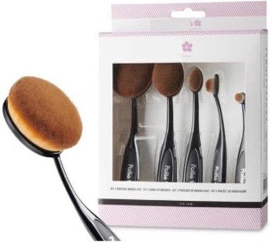 Eurostil Maquillaje Set 5 Cepillos 5un