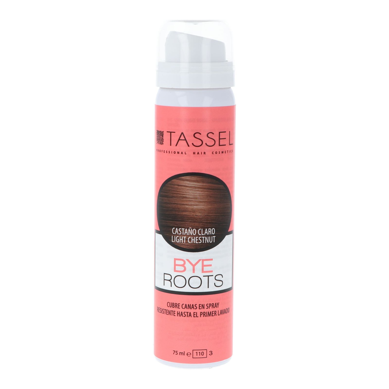 Eurostil Tassel Bye Roots Cubre Canas En Spray Castao Claro 75ml