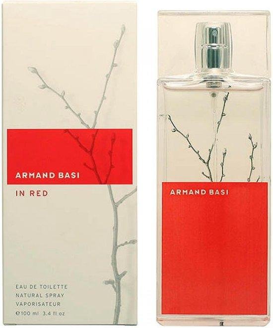 Armand Basi In Red - 100 ml - eau de toilette spray - damesparfum