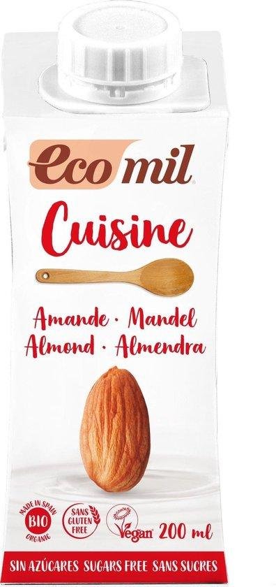 Ecomil Cuisine Amandel 200 ml