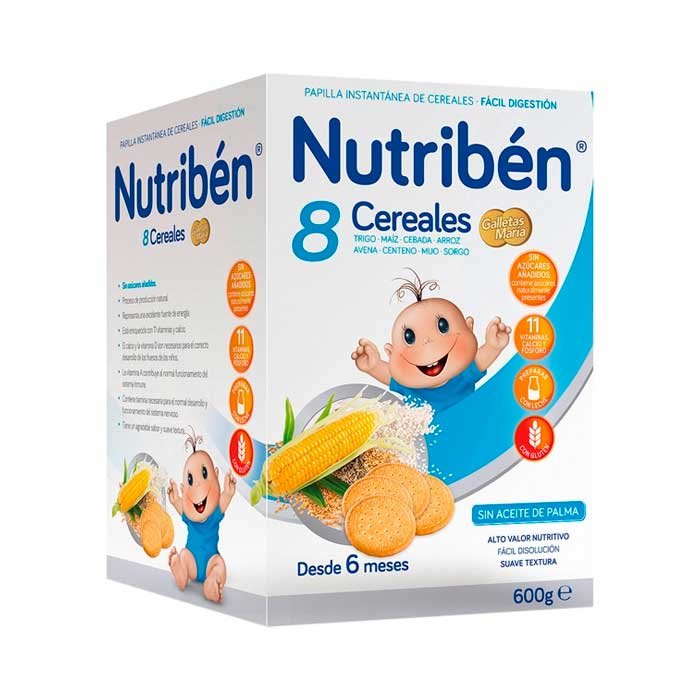Nutribn 8 Cereals Maria Crackers 600g