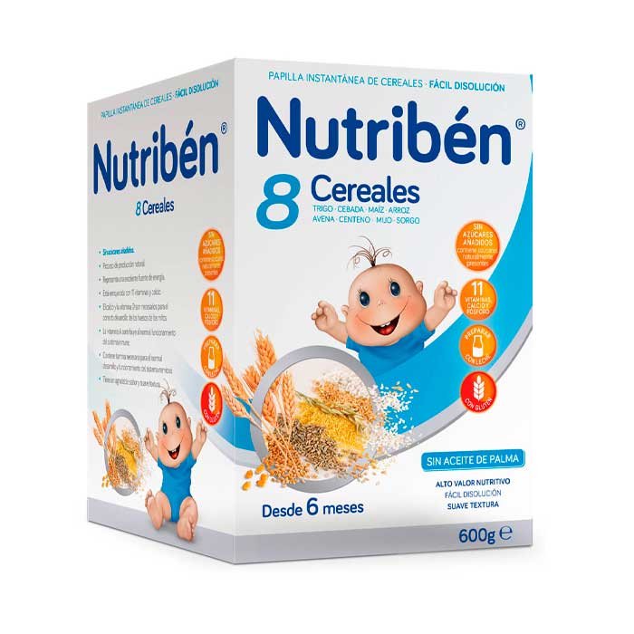 Nutribn Papilla 8 Cereals 600g