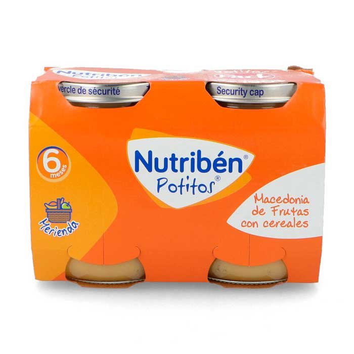 Nutribn Potito Macedonia Fruit and Cereals 2x190g