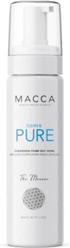 Reinigende Mousse Clean & Pure Macca Vette Huid (200 ml)