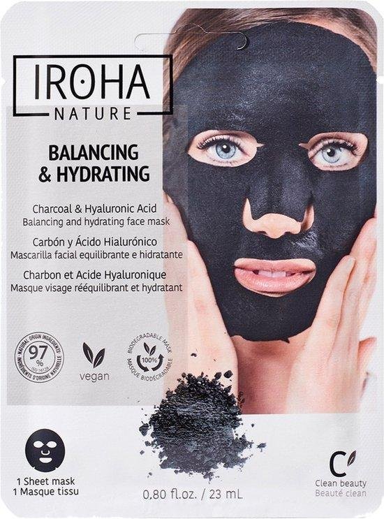 Gezichtsreiniger Detox Charcoal Black Iroha