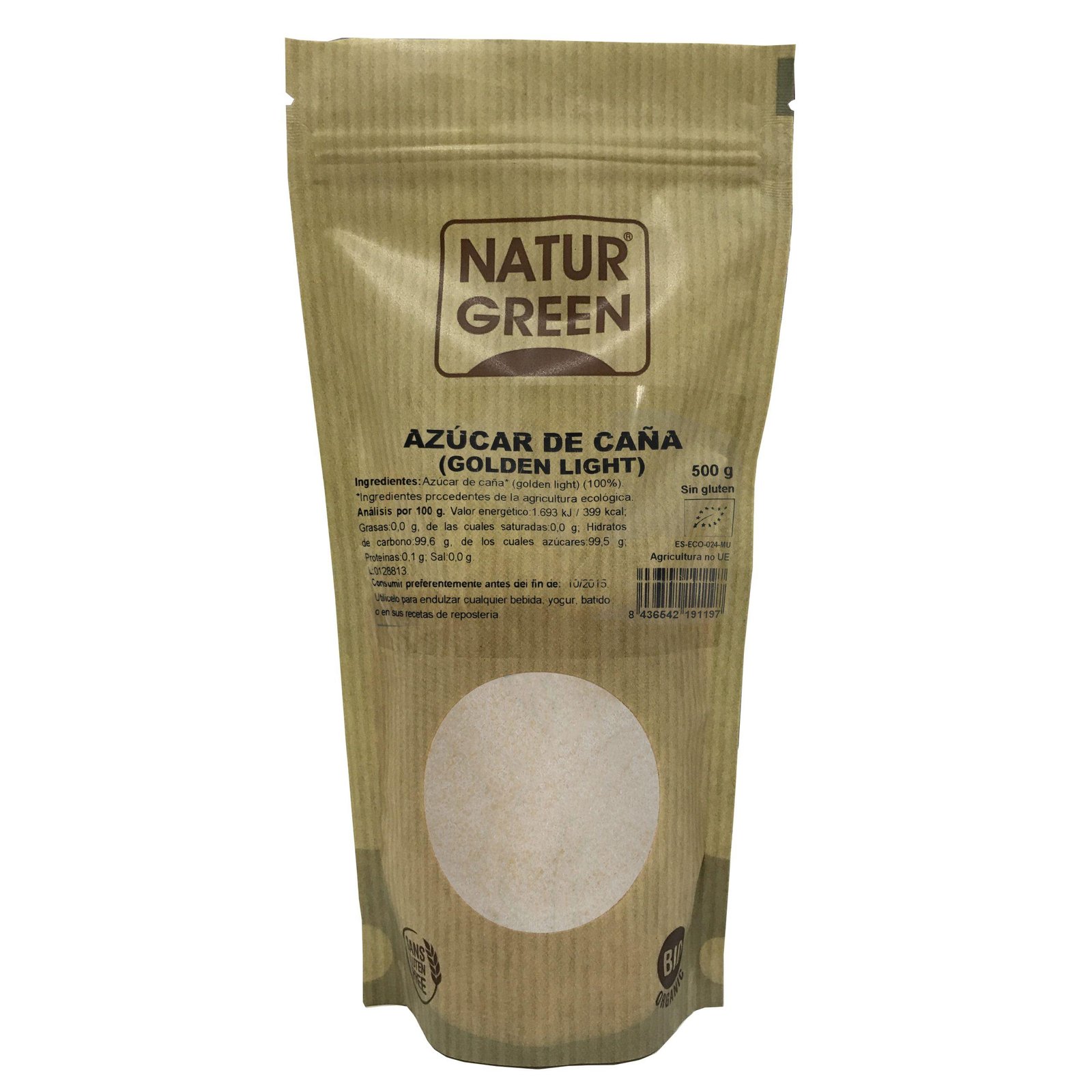Naturgreen Azucar De Caa Bio 500g