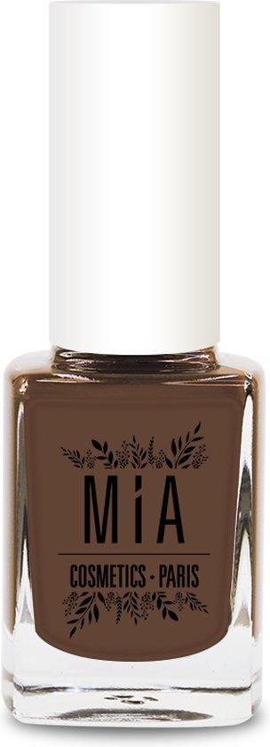 MIA Cosmetics Paris Luxury Nude nagellak 11 ml Bruin Glans