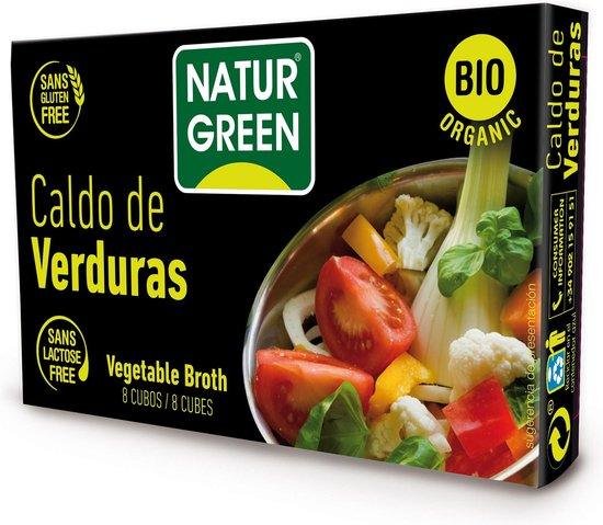 Naturgreen Cubito Caldo Verdura Cajita 8 X 10,5g