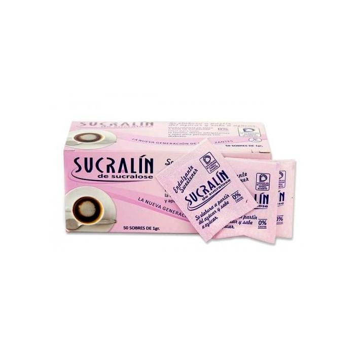 Sucraln De Sucralose Sweetener 50 Sachets