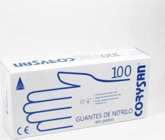 Corysan Nitrile Glove S - Tm 100 U Powder