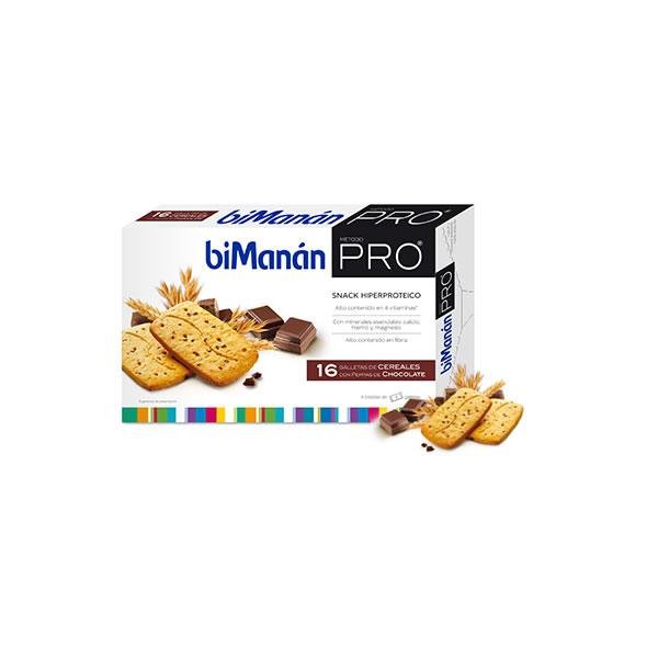 Bimann Pro Biscuits Cereals With Nuggets Choco 16 Units