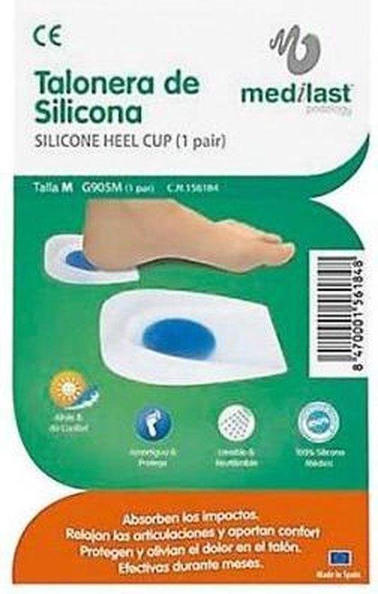 Talonera De Sillicona Medilast Mediana 2 Unidades