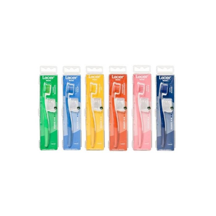 Mini Soft Toothbrush #assorted 1 Pcs By Lacer 1 Pcs