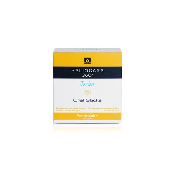 360 Junior Oral Sticks 20 U By Heliocare 20 Pcs