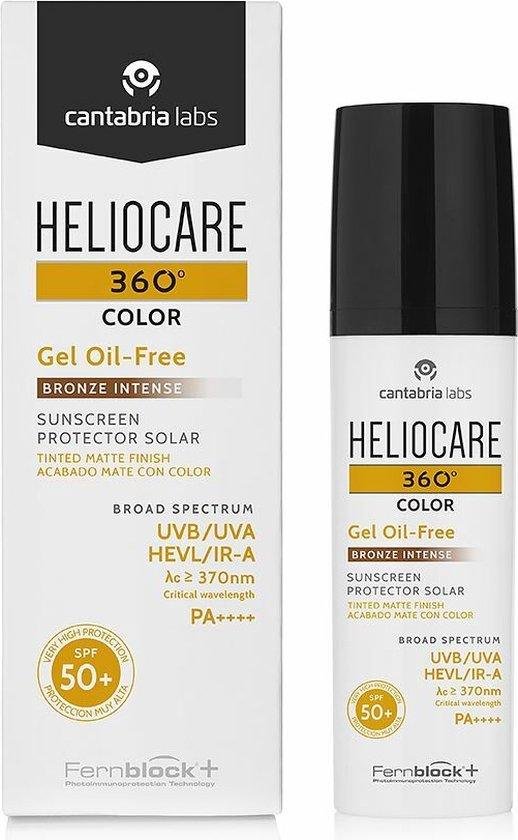 Zonnebrandcrme met Kleur Heliocare 360 Bruiner 50 ml Spf 50
