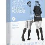 Calcetan Largo Fascitis Planta Negro Mediano Medilast