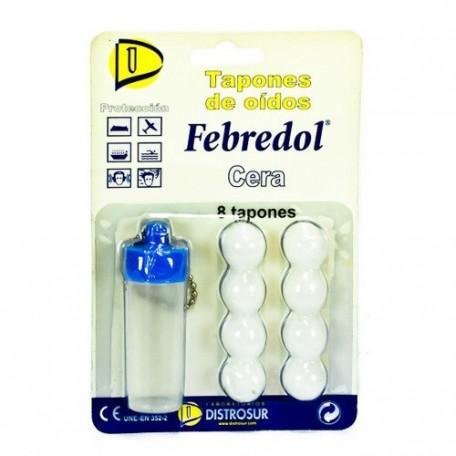 Tapones Odo Cera 8 Unidades Febredol