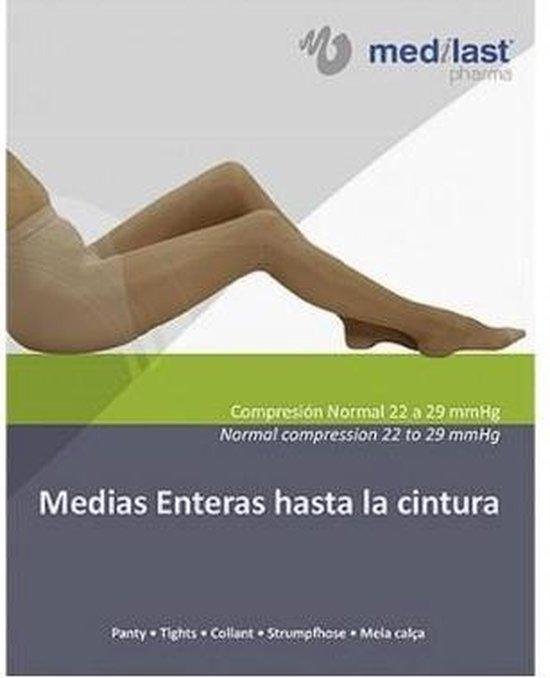 Panty Medilast Normal Negro Talla Extra Grande
